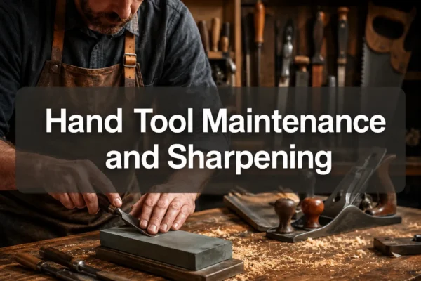 Hand Tool Maintenance and Sharpening: Complete Guide to Chisels, Planes, and Saw Blades