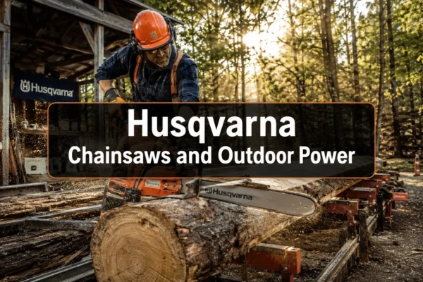 Husqvarna Chainsaws and Outdoor Power Tools for Woodworkers: Selecting the Right Equipment for Timber Milling
