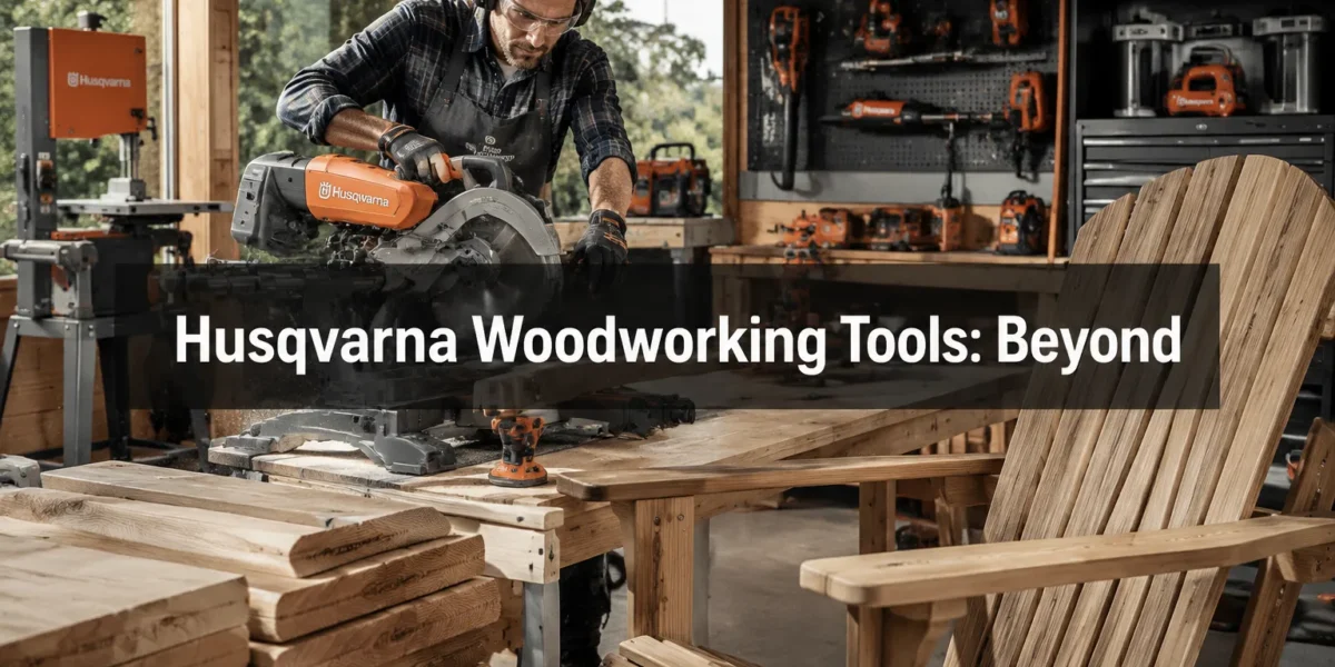 Husqvarna Woodworking Tools: Beyond Chainsaws for Workshop and Outdoor Project Efficiency