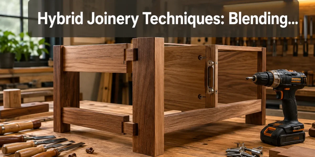 Hybrid Joinery Techniques: Blending Traditional Mortise-and-Tenon with Modern Hardware and Fasteners