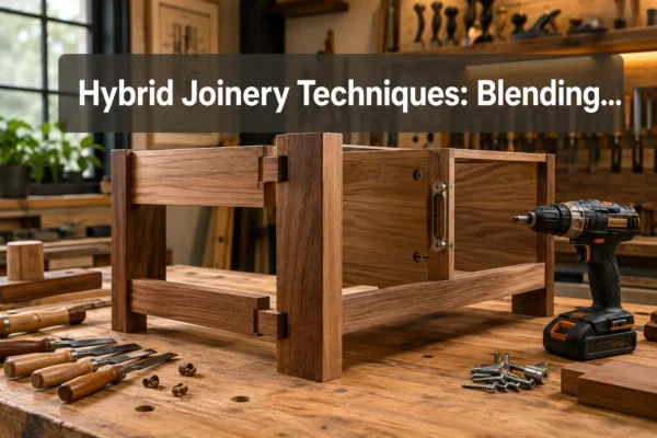 Hybrid Joinery Techniques: Blending Traditional Mortise-and-Tenon with Modern Hardware and Fasteners