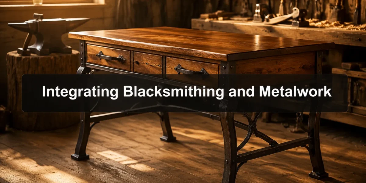 Integrating Blacksmithing and Metalwork into Fine Woodworking: Advanced Techniques for Hybrid Furniture
