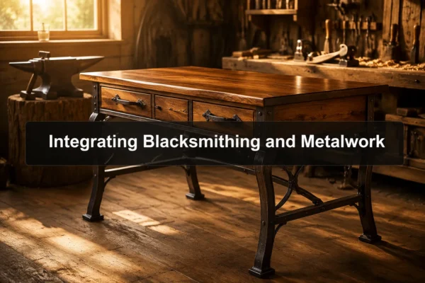 Integrating Blacksmithing and Metalwork into Fine Woodworking: Advanced Techniques for Hybrid Furniture