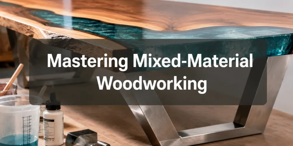 Mastering Mixed-Material Woodworking: Blending Wood with Resin, Metal, and Laminates for Modern Furniture