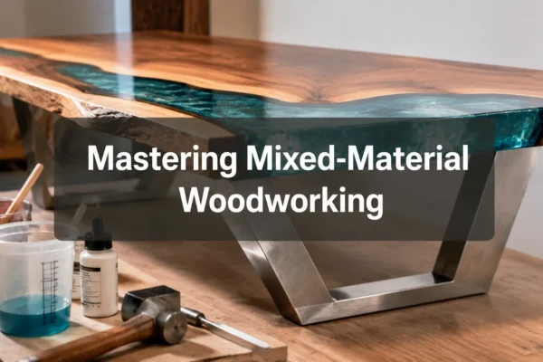 Mastering Mixed-Material Woodworking: Blending Wood with Resin, Metal, and Laminates for Modern Furniture