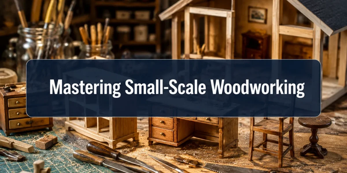 Mastering Small-Scale Woodworking: Precision Techniques for Miniature Furniture and Dollhouse Builds
