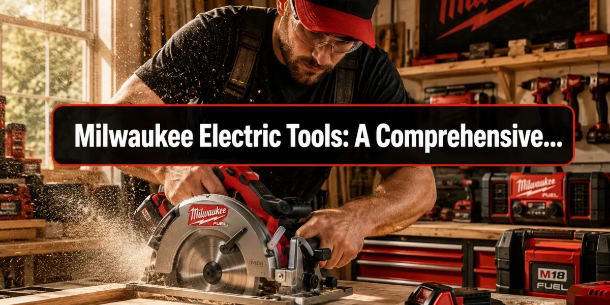 Milwaukee Electric Tools: A Comprehensive Buying Guide for Woodworkers
