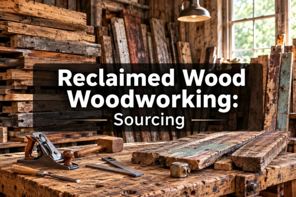 Reclaimed Wood Woodworking: Sourcing, Preparing, and Building Furniture from Salvaged Materials