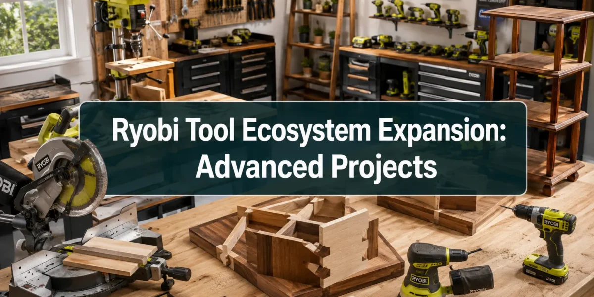 Ryobi Tool Ecosystem Expansion: Advanced Projects Beyond Basic Builds Using Ryobi’s Full Lineup