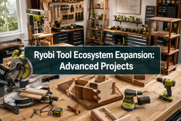 Ryobi Tool Ecosystem Expansion: Advanced Projects Beyond Basic Builds Using Ryobi’s Full Lineup