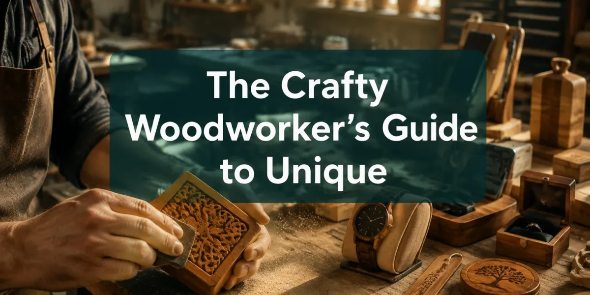 The Crafty Woodworker’s Guide to Unique Gift Ideas and Small Batch Production