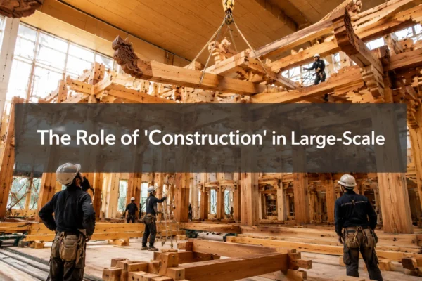 The Role of ‘Construction’ in Large-Scale Woodworking Projects: From Framing to Structural Design