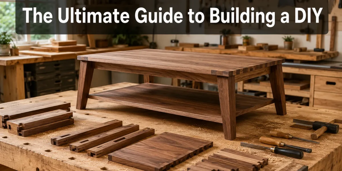 The Ultimate Guide to Building a DIY Coffee Table: Design, Joinery, and Finishing for Every Style