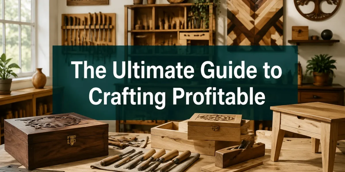 The Ultimate Guide to Crafting Profitable Wood Projects: Beyond the Basics for Crafters and Sellers