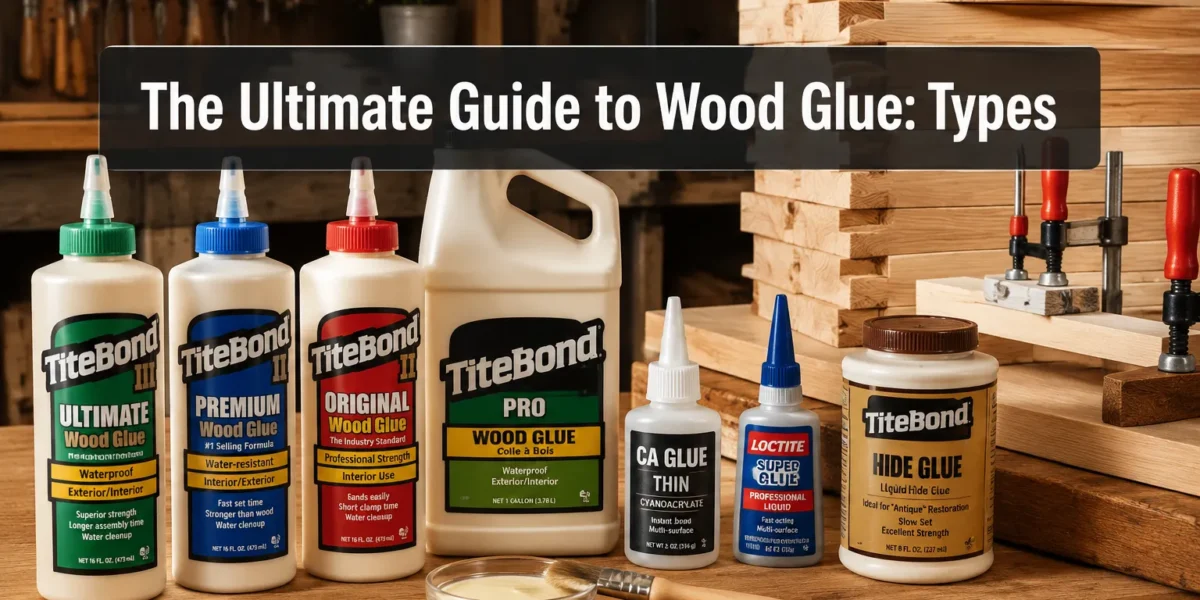 The Ultimate Guide to Wood Glue: Types, Application, and Achieving Stronger Joints in Woodworking