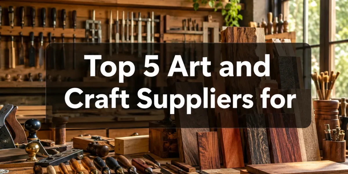 Top 5 Art and Craft Suppliers for Woodworking: Where to Buy Specialty Tools and Materials Online