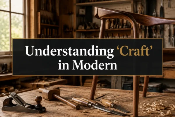 Understanding ‘Craft’ in Modern Woodworking: Artistry, Function, and the Maker Movement