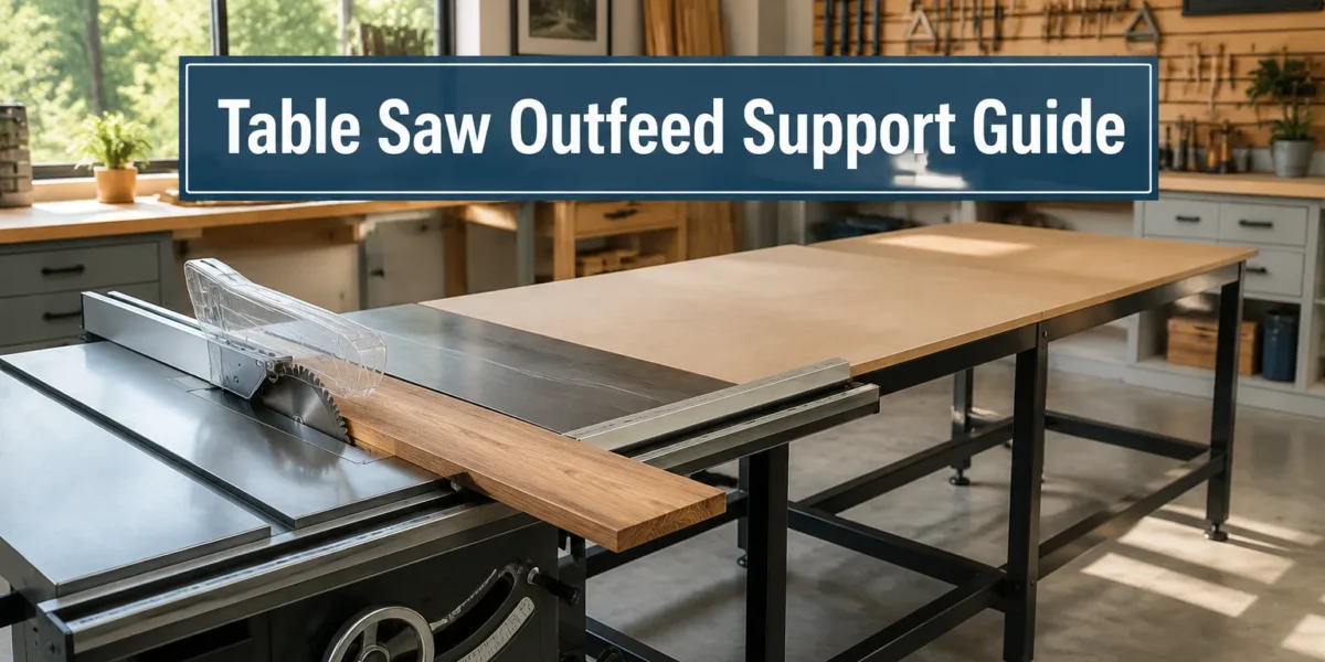 Understanding Table Saw Outfeed Support: Essential Setups for Safe and Accurate Cuts