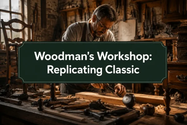 Woodman’s Workshop: Replicating Classic Woodcraft Styles from Historical Eras