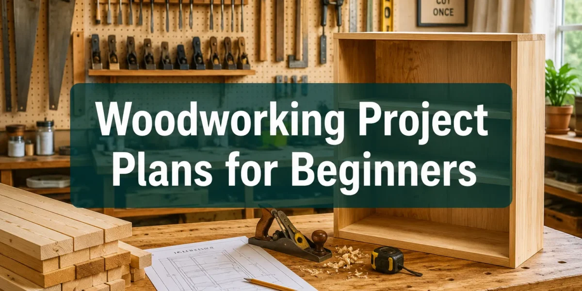 Woodworking Project Plans for Beginners: 12-Month Skill-Building Roadmap from Simple to Complex