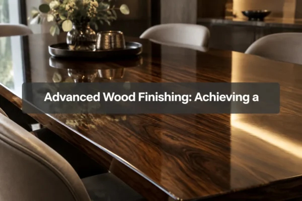 Advanced Wood Finishing: Achieving a Flawless, Commercial-Grade Sheen on Tables and Cabinets
