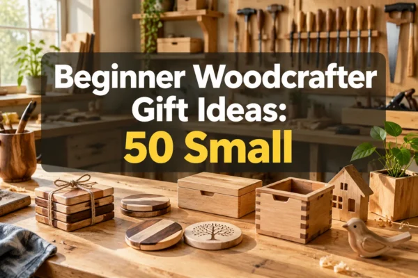Beginner Woodcrafter Gift Ideas: 50 Small Projects That Sell Online in 2026