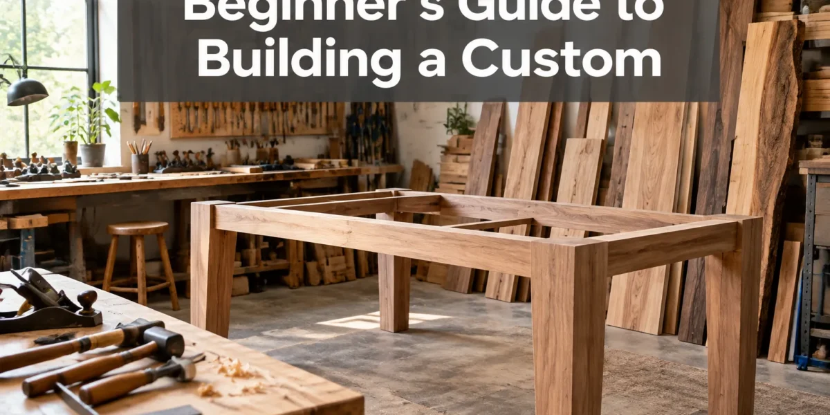 Beginner’s Guide to Building a Custom Dining Area Table: Standard Sizes, Joinery, and Wood Selection for Your First Project