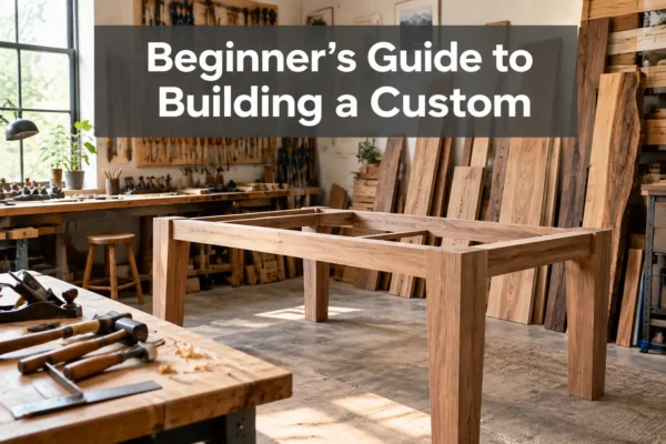 Beginner’s Guide to Building a Custom Dining Area Table: Standard Sizes, Joinery, and Wood Selection for Your First Project
