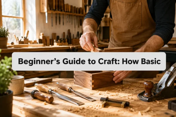 Beginner’s Guide to Craft: How Basic Woodworking Skills Turn Simple Crafts into Functional Home Pieces