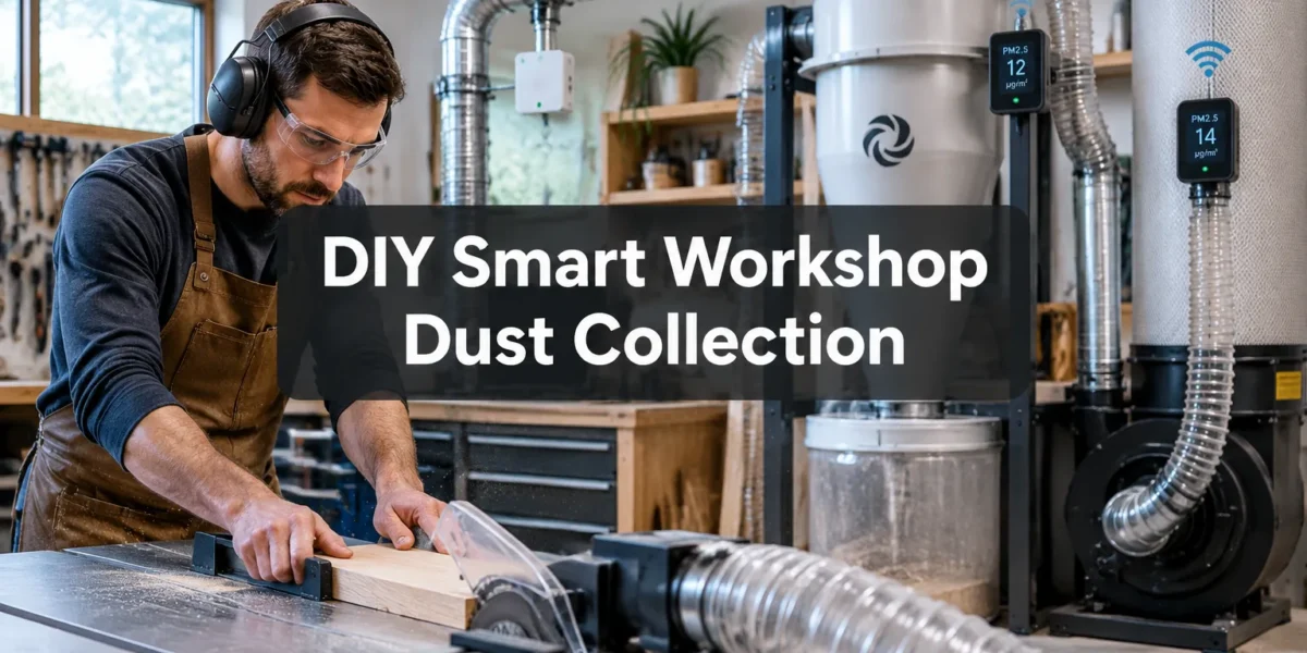DIY Smart Workshop Dust Collection System: Integrating IoT Sensors for Automated Air Quality