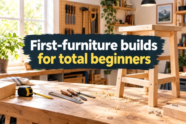 First-furniture builds for total beginners