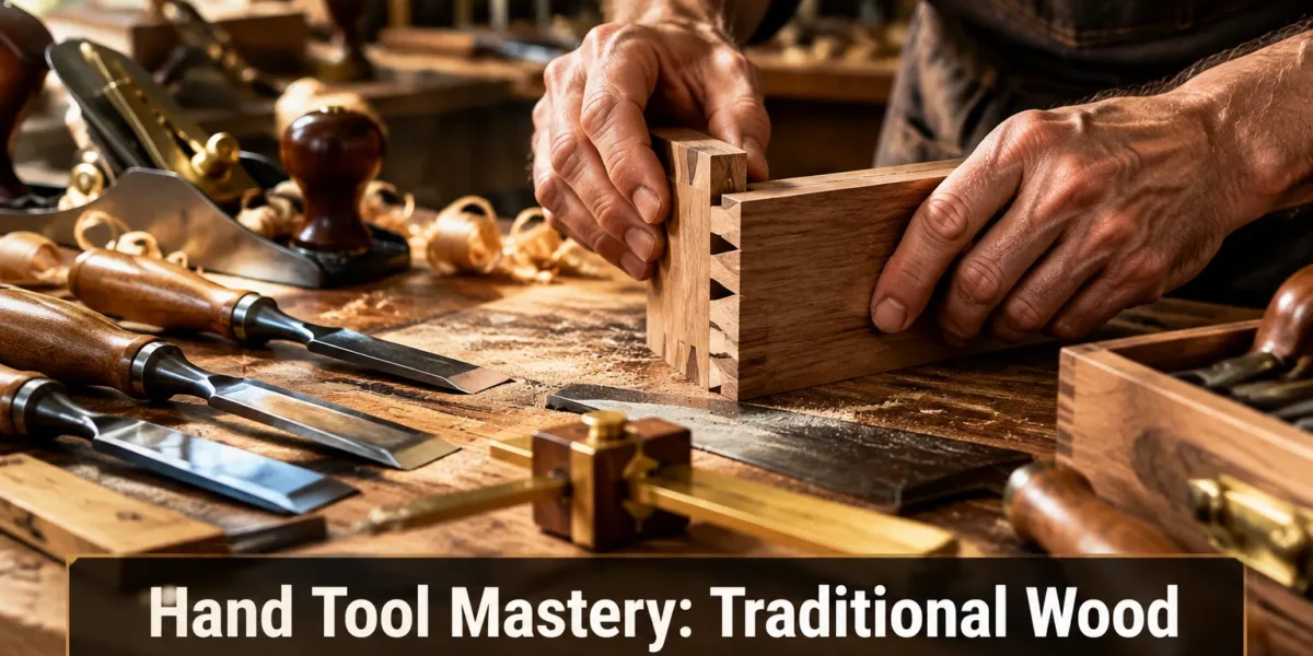 Hand Tool Mastery: Traditional Wood Joinery Techniques Inspired by American Bladesmith Society Standards