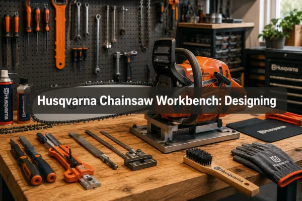 Husqvarna Chainsaw Workbench: Designing and Building a Dedicated Station for Saw Maintenance and Blade Sharpening