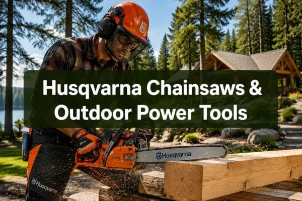 Husqvarna Chainsaws & Outdoor Power Tools for Woodworking: Beyond Milling – Advanced Timber Prep & Landscaping