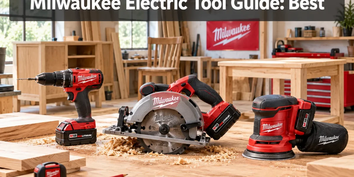 Milwaukee Electric Tool Guide: Best Cordless Woodworking Tools for DIY Makers
