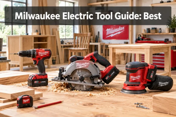 Milwaukee Electric Tool Guide: Best Cordless Woodworking Tools for DIY Makers