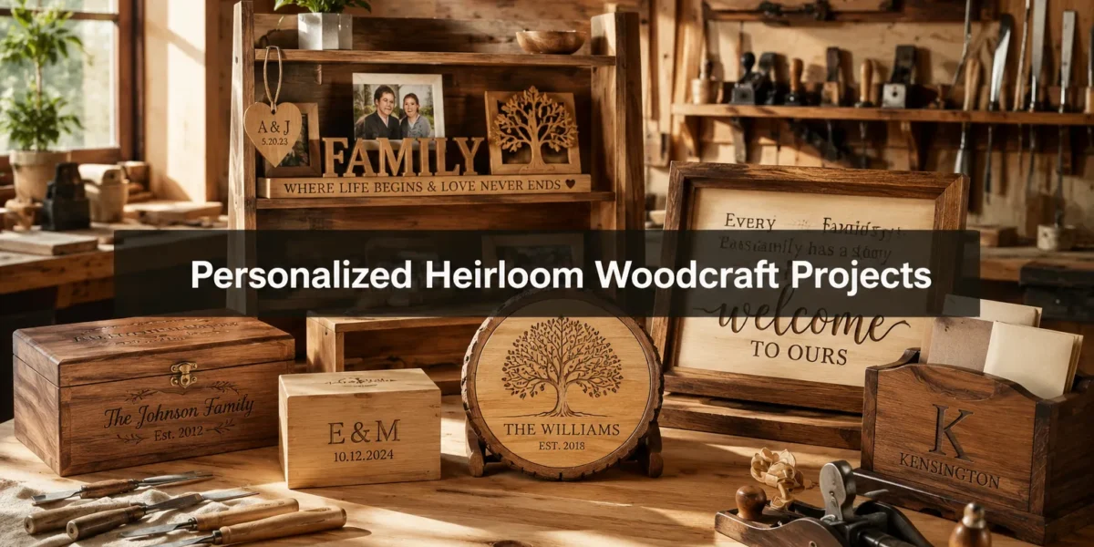 Personalized Heirloom Woodcraft Projects: Building Keepsake Boxes, Memory Shelves, and Family-Centered Decor