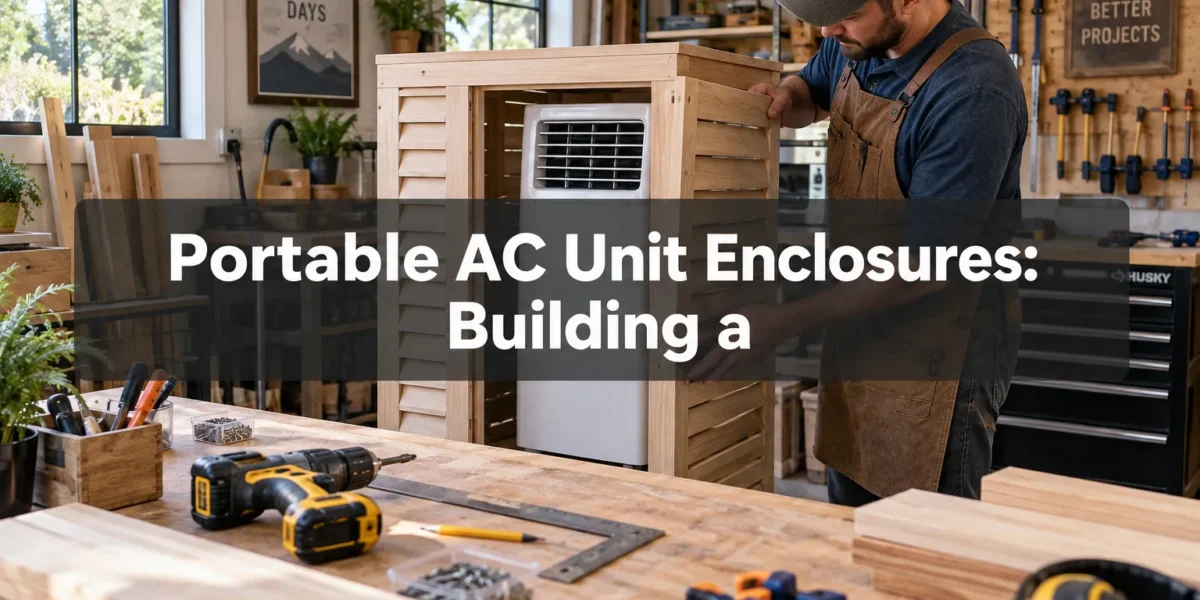 Portable AC Unit Enclosures: Building a Wooden Cooling Cabinet That Protects Your Workshop Climate Control