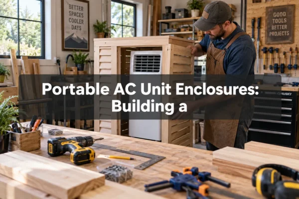 Portable AC Unit Enclosures: Building a Wooden Cooling Cabinet That Protects Your Workshop Climate Control