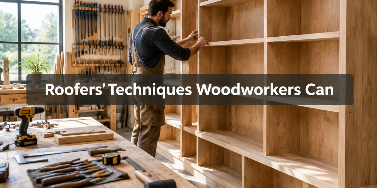 Roofers’ Techniques Woodworkers Can Borrow: Layout, Safety, and Material Handling for Large Furniture Builds