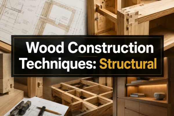 Wood Construction Techniques: Structural Methods for Custom Built-ins and Integrated Furniture