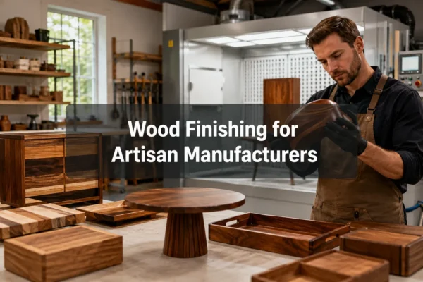 Wood Finishing for Artisan Manufacturers: Achieving Production-Ready Finishes for Small Batch Goods