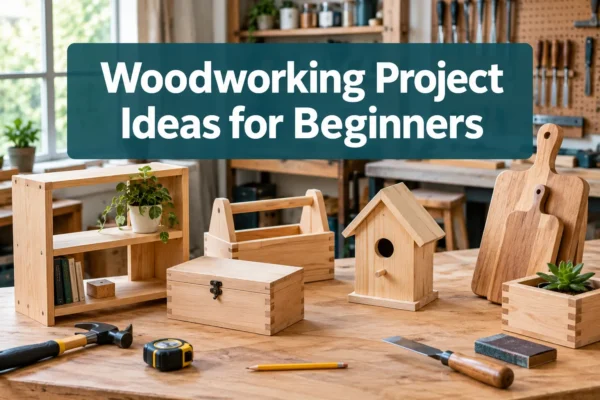 Woodworking Project Ideas for Beginners: 10 Profitable Builds Under 10 Hours
