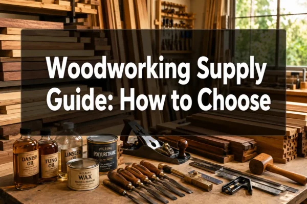 Woodworking Supply Guide: How to Choose the Right Art and Craft Supplier for Quality Lumber and Finishing Products
