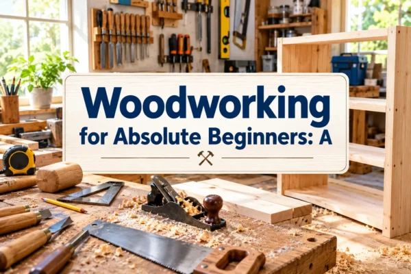 Woodworking for Absolute Beginners: A Practical Guide to Carpentry Skills for Furniture Making