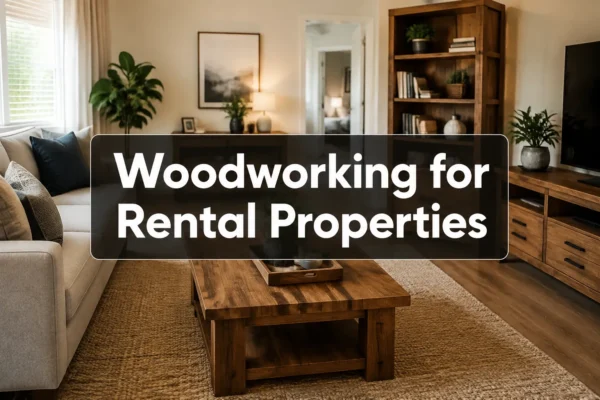 Woodworking for Rental Properties: Building Furnished Finder-Style Furniture for Durability & Appeal