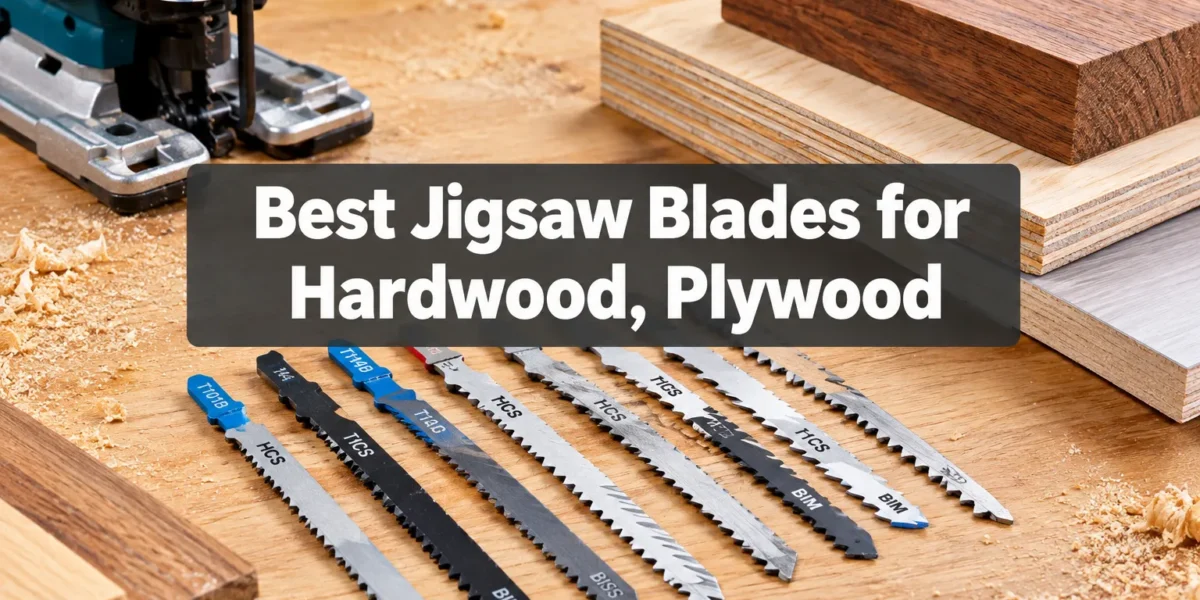 Best Jigsaw Blades for Hardwood, Plywood, Laminate, and Scroll-Style Woodworking