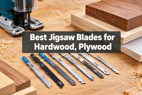 Best Jigsaw Blades for Hardwood, Plywood, Laminate, and Scroll-Style Woodworking